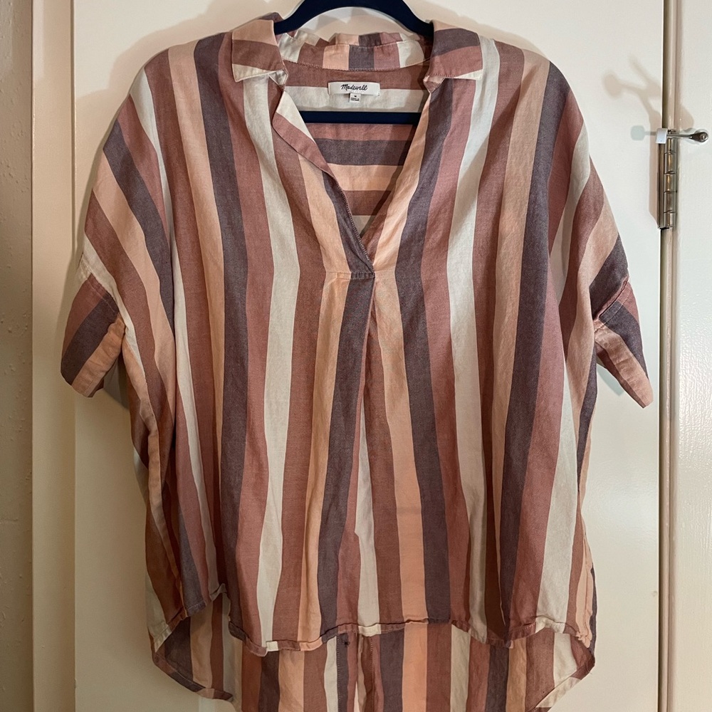 Madewell Striped Blouse